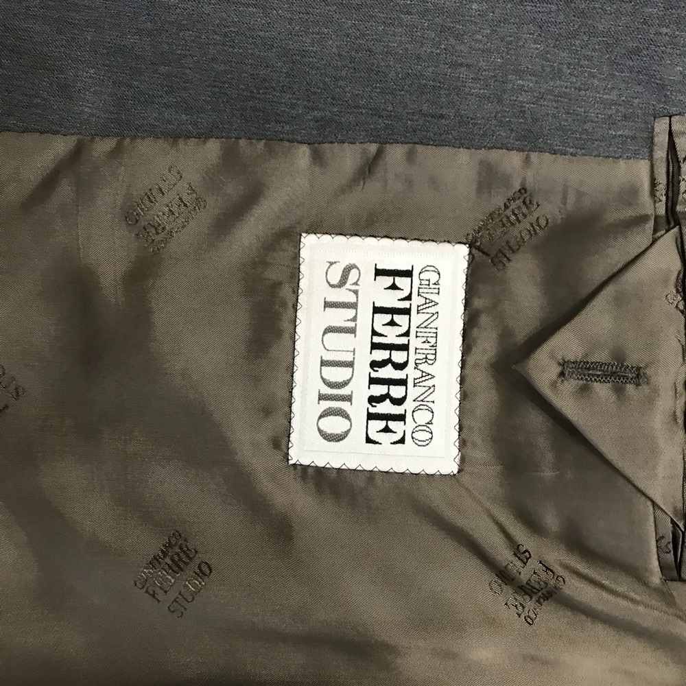 Gianfranco Ferre Italian suit